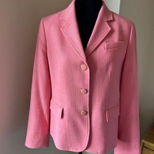 Talbots Pink Blazer/Jacket - Size 10